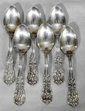 091405 REED  BARTON FRANCIS I SILVER COFFEE SPOONS