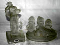 120507 WALT DISNEY PROD PRESSED GLASS FIGURES