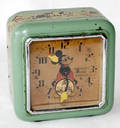 120484 INGERSOLL MICKEY MOUSE WINDUP ALARM CLOCK