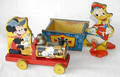 120481 FISHER PRICE MICKEY MOUSE  DONALD DUCK TOYS