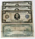 112407 US 20 FEDERAL RESERVE NOTES PAPER CURRENCY