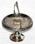 111595 MERIDEN SILVER CO ELECTROPLATE FRUIT COMPOTE