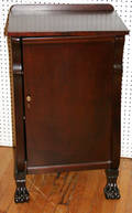 101549 AMERICAN MAHOGANY MUSIC CABINET