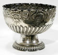 100408 GT ELECTROPLATE NICKEL SILVER PUNCH BOWL