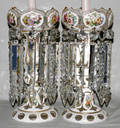 092383 BOHEMIAN GLASS LUSTRES W DROPS