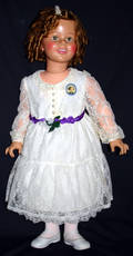 090438 IDEAL SHIRLEY TEMPLE VINYL DOLL