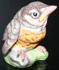 092402 BOEHM BISQUE FIGURE FLEDGLING ROBIN 40231