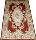 11494 ENGLISH NEEDLEPOINT RUG 58x34