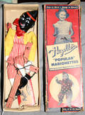 10507 HAZELLES POPULAR ETHNIC CLOWN MARIONETTE