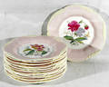 122562 GEORGE JONES  SONS BONE CHINA LUNCHEON PLATES