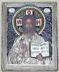 121563 RUSSIAN STYLE ENAMELED METAL ICON 575x475