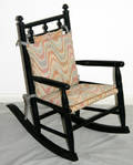 120544 CHILDS SPINDLE BACK ROCKING CHAIR H 22 W 14