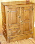 112453 AMERICAN OAK ICE BOX