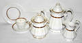 111658 GOLDBAND PORCELAIN ASSEMBLED DESSERT SERVICE