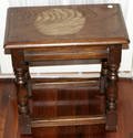 102581 ENGLISH OAK JOINT STOOL