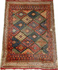 101584 SHIRAZ HAND WOVEN ANTIQUE MAT 22 X 17