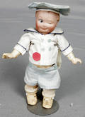 093130 HEUBACH BISQUE HEAD  COMP WHISTLER DOLL