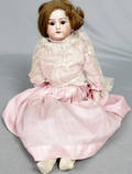 093113 ARMAND MARSEILLE BISQUE HEAD  KID BODY DOLL