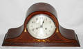 091495 INLAID WALNUT MANTEL CLOCK