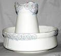 091474 ART NOUVEAU DEMI PORCELAIN PITCHER  BASIN