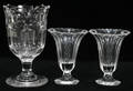 091461 ENGLISH CRYSTAL VASES  EARLY WATERFORD VASE