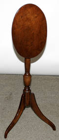 122579 ENGLISH REGENCY STYLE MAHOGANY TILTTOP TABLE