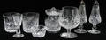 122598 WATERFORD SIGNED CRYSTAL TUMBLERS CONDIMENT