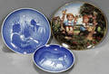 121603 BING  GRONDAHL PORCELAIN PLATES  HUMMEL