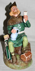 120573 ROYAL DOULTON PORCELAIN FIGURINE ROBIN HOOD
