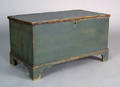 Diminutive painted blanket chest 19th c