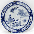 101622 CHINESE CANTON UNDER GLAZE PLATE