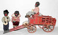 093145 ETHNIC DOLL  WAGON GROUPING
