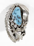090507 NAVAHO INDIAN STERLING RING