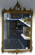 Giltwood mirror