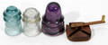 10603 MOLDED GLASS INSULATORS  GRINDER TOY
