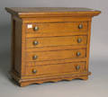 Small pine chest