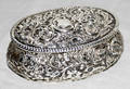 101672 BIRMINGHAM SILVER OVAL BOX