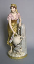 Royal Dux figure of a woman