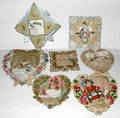 093199 VICTORIAN ELABORATE VALENTINE GROUPING