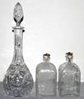 091550 SWEDISH GLASS WHISKEY DECANTERS  OTHER