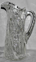 091544 CUT CRYSTAL PITCHER