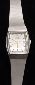 091541 SEIKO QUARTZ LADYS STAINLESS WATCH