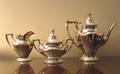 12052 REED  BARTON CHIPPENDALE STERLING TEA SET