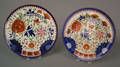 Two Gaudy Dutch plates 19th c