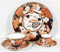 122041 CROWN DERBY IMARI ASSORTED GROUPING