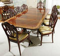 121019 BAKER COUNTRY ESTATE MAHOGANY DINING TABLE