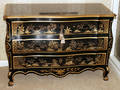121024 JOHN WIDDICOMB CHINOISERIEDECORATED COMMODE