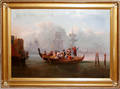 121049 H GERADA OIL ON CANVAS VENETIAN CANAL SCENE
