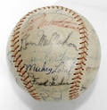 120039 1968 TIGERS WORLD SERIES CHAMP SIGNED BASEBALL