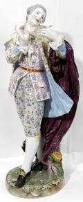 112043 MARCOLINI PERIOD MEISSEN PORCELAIN NOBLEMAN